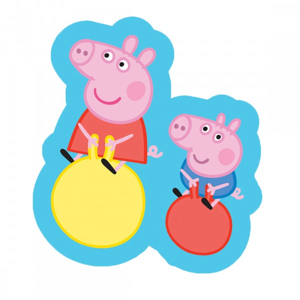 Peppa Wutz & George Folienballon 53 x 56cm