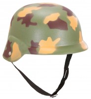 Militärhelm Mit Camouflagemuster