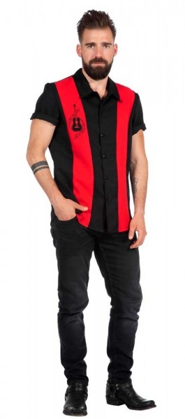 Rotes Rockyabilly Hemd Chris