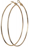 Goldene Creolen Ohrringe