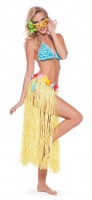Hawaii Rock gelbe Fransen 80cm