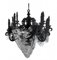 Kronleuchter Hängedeko mit Stoff