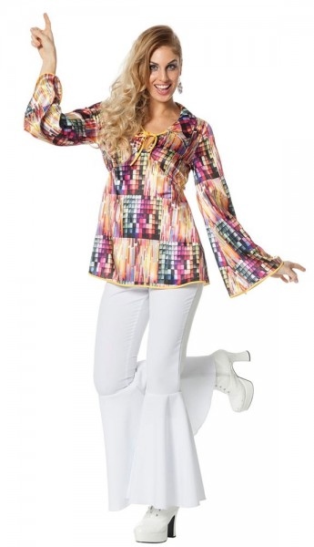 Disco 70s Shirt für Damen