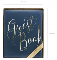 Vorschau: Gästebuch Precious Moments royalblau