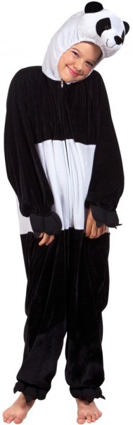 Pelziges Panda Kinderkostüm
