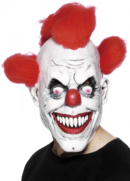 Verrückter Horrorclown Maske