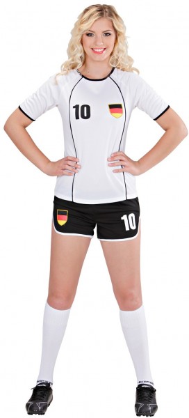 Deutschland Fußballerinnen Kostüm