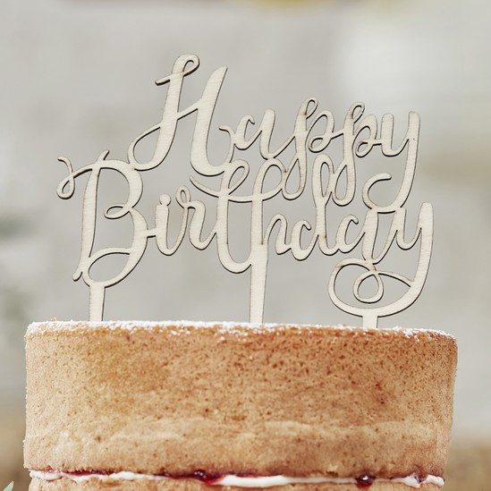 Boho Flowers Birthday Tortendeko