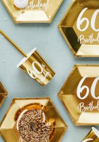 Vorschau: 6 Glossy 60th Birthday Becher 220ml