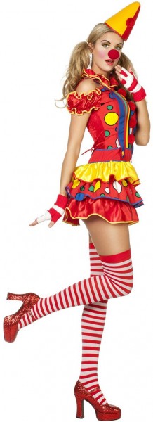 Sexy Zirkus Clown Damenkostüm