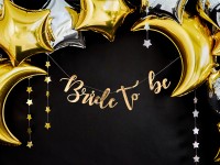 Goldene Bride to be Girlande 80cm