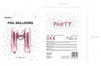 Vorschau: Folienballon M roségold 35cm