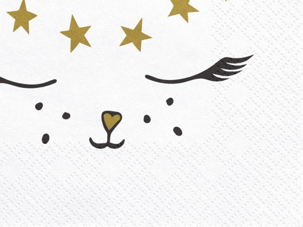 20 Katze Kiki Servietten 33cm 3