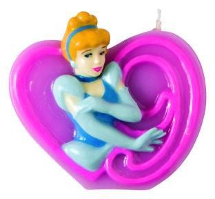 Beautiful Disney Princess Tortenkerze Zahl 9
