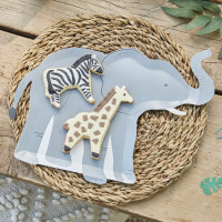 8 Jungle Breeze Eco Elephant-tallrikar