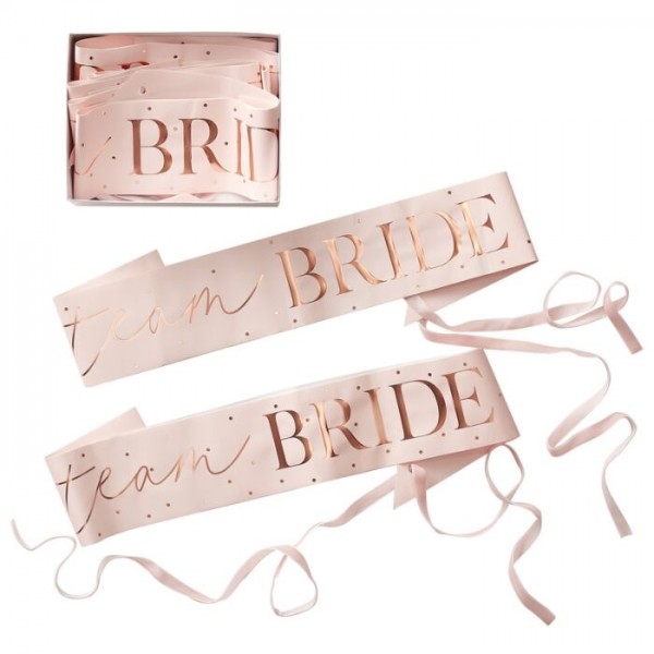 6 JGA Night Team Bride Sashes