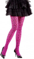 Pinke Leoparden Strumpfhose