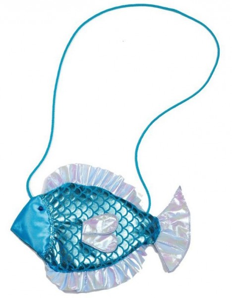 Glitzer Fisch Handtasche