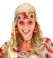 Förhandsgranskning: Hippie peace smycken i orange
