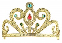 Goldenes Diadem Mit Edelsteinen
