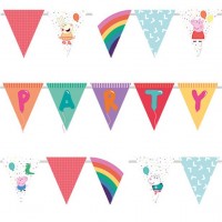 Peppa Wutz Partyfieber Girlande 4m