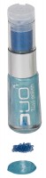 Blau Funkelnder Nagellack Mit Glitterpuder