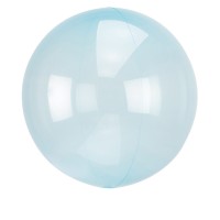 Himmelblauer Orbz Ballon 40cm