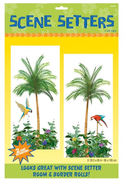 2 Palmen Scene Setter 85cm x 1,65m