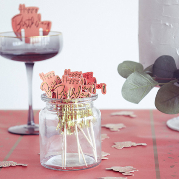 12 Golden Dusk Party Picker