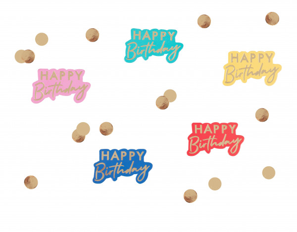 Colourful Birthday Streudeko 14g