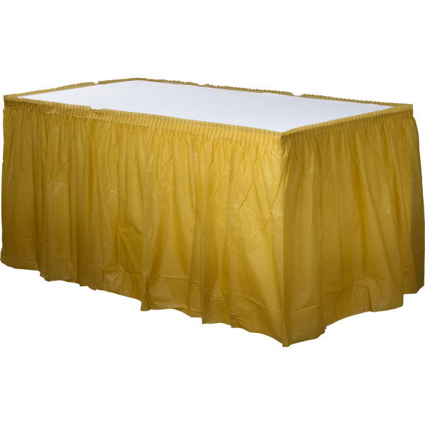 Tischumrandung Mila gold 4,26m x 73cm