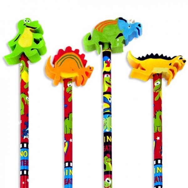 Dinosaurier Bleistift mit Radiergummi