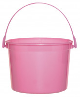 Kunststoff Eimer in Rosa 11,4cmx15cm
