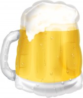 Bierkrug Folienballon 50 x 58cm