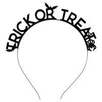 Förhandsgranskning: Pannband Metal Tick or Treat