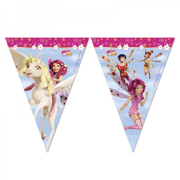 Mia & Me Feenparty Wimpelkette 2,3m