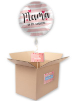 Muttertag Folienballon Mama rosa 45cm