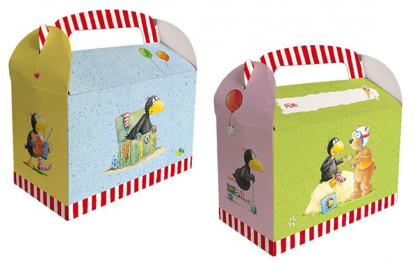 6 Kleiner Rabe Socke Geschenkboxen