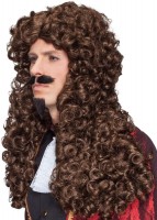 Förhandsgranskning: Barock count curls peruk