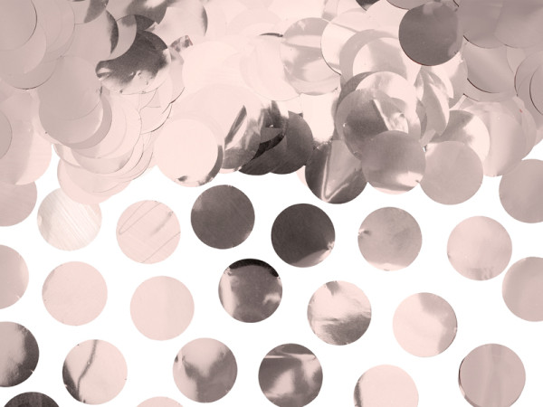 Roségold metallic Konfetti 15g