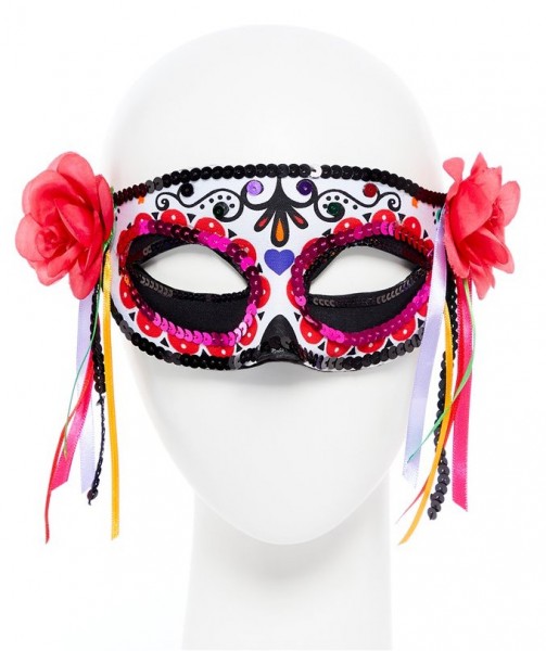 Tag der Toten Rosen Maske