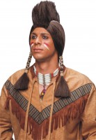 Indianer Häuptling Perücke Mit Irokese