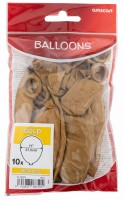 Vorschau: 10 Goldene Luftballons Basel 27,5cm