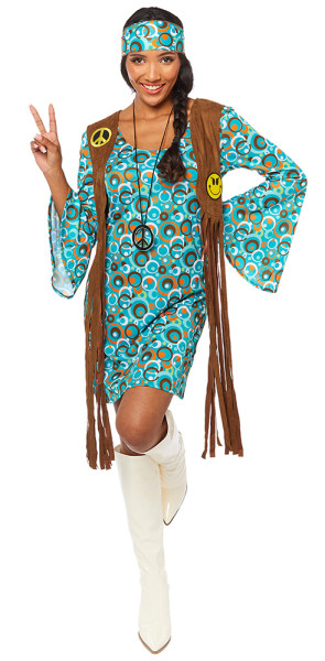Hippie Girl Damenkostüm Stella