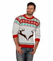 Vorschau: Hirsch Weihnachts Pullover