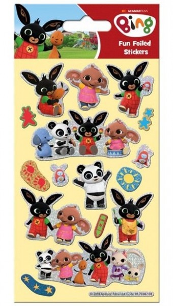 Bing Birthday Foliensticker