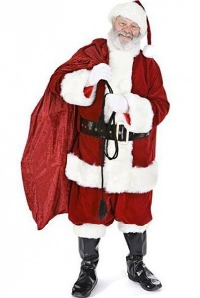 Weihnachtsmann Pappaufsteller 180cm