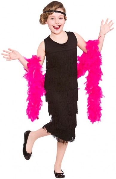 20er Jahre Fransenkleid Für Kinder