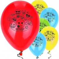 8 Emoji Parade Luftballons 30cm