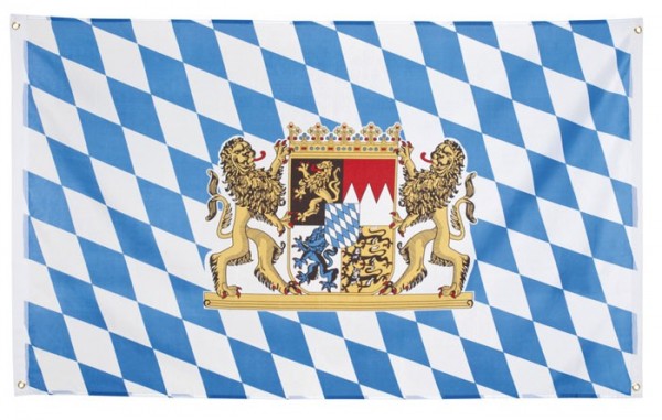 Bayrische Oktoberfest Fahne
